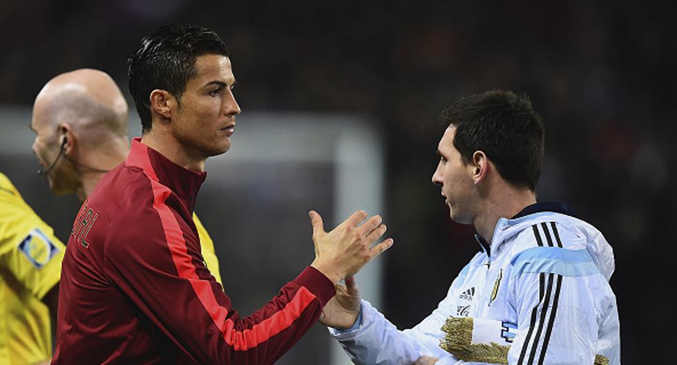 Cristiano Ronaldo reveló que Lionel Messi le debe dinero porque fue su traductor. (Foto: Getty Images)
