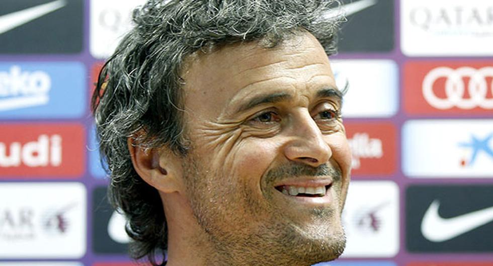 Luis Enrique más que contento con triunfo del Barcelona (Foto: EFE)