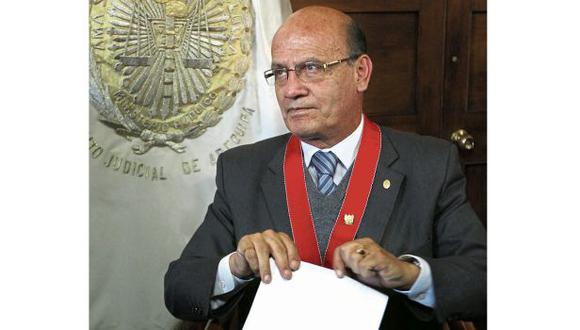 El fiscal supremo provisional Jesús Fernández sustentará la prisión preventiva y la extradición. (Foto: USI)