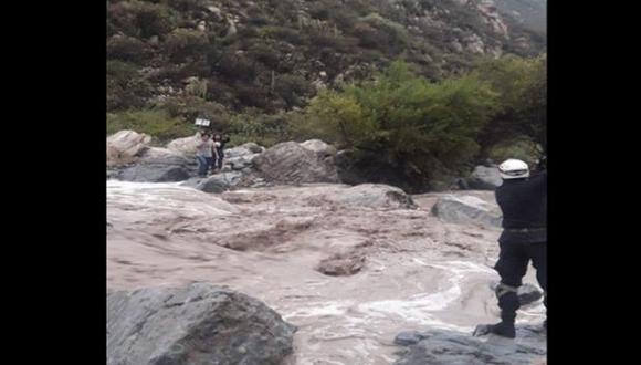 Arequipa: rescatan a nueve personas en cataratas de Sogay