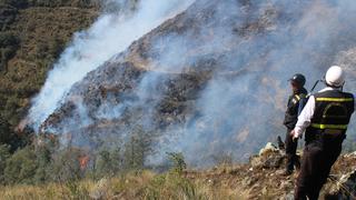 Junín: después de cuatro días sofocan incendio forestal enHualhuas | FOTOS