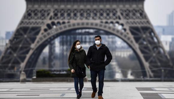 Francia registra un total de 9.134 casos confirmados de coronavirus. (AFP / Christophe ARCHAMBAULT).