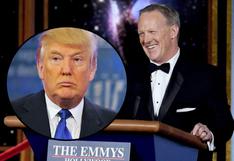 Exportavoz de la Casa Blanca aparece en los Emmy y se burla de Donald Trump
