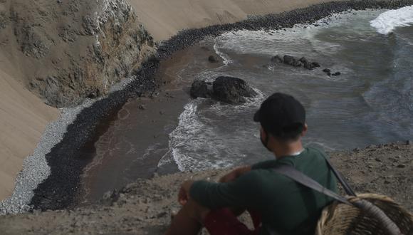 El ministro de Comercio Exterior y Turismo, Roberto Sánchez, indicó que existe preocupación sobre la verdadera cantidad de crudo derramado en el mar de Ventanilla. | Foto: GEC