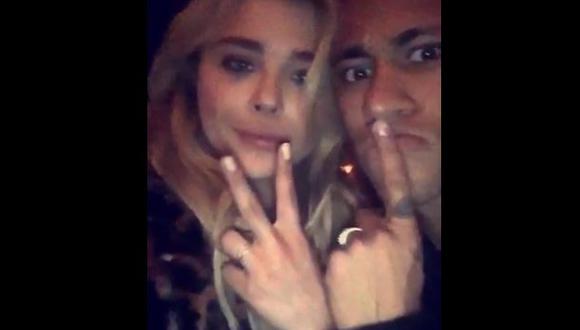 Watch: Neymar and Chloe Grace Moretz Meet Up in Snapchat Video