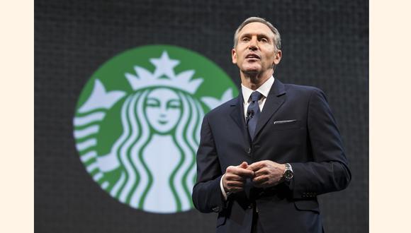 Howard Schultz, Presidente y CEO de Starbucks.  (Foto: Getty)
