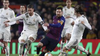 Barcelona y Real Madrid igualaron 1-1 en el Camp Nou por Copa del Rey, con goles de Vázquez y Malcom | VIDEO