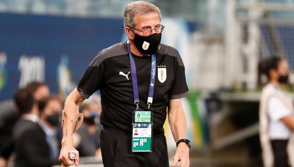 Óscar Washington Tabárez, entrenador de Uruguay | Foto: EFE