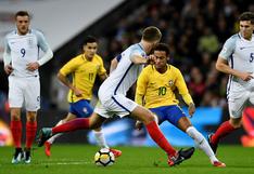 Brasil igualó 0-0 ante Inglaterra en Wembley
