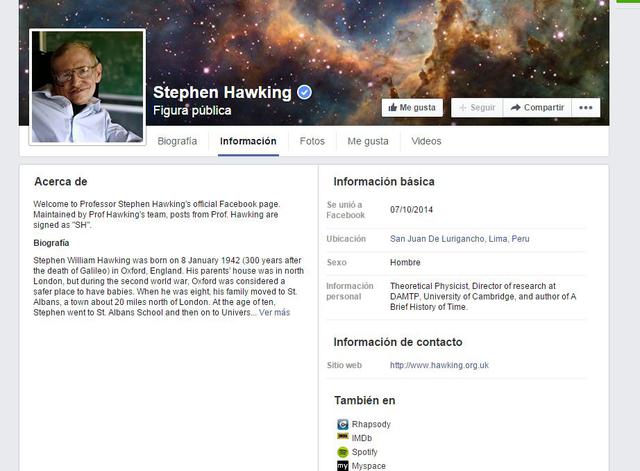 ¿Stephen Hawking está en San Juan de Lurigancho? - 2