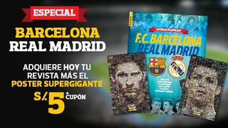 Hoy el póster de Messi y CR7 con revista del clásico español