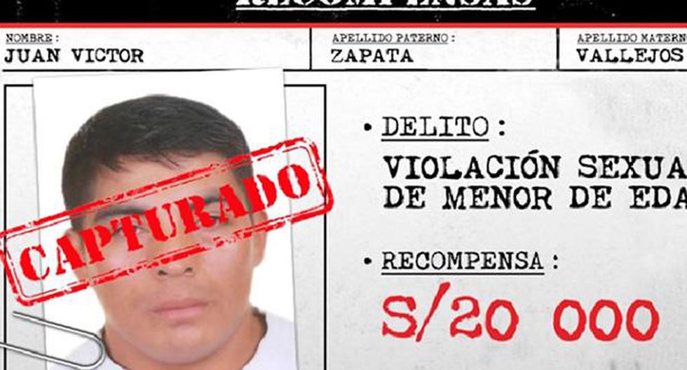 Perú. Policía Nacional capturó en Piura a dos requisitoriados por violación sexual en agravio de menores de edad. (Foto: Mininter)