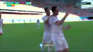 España vs. Eslovaquia: un cabezazo de Laporte para marcar el 2-0 de la ‘Roja’ | VIDEO