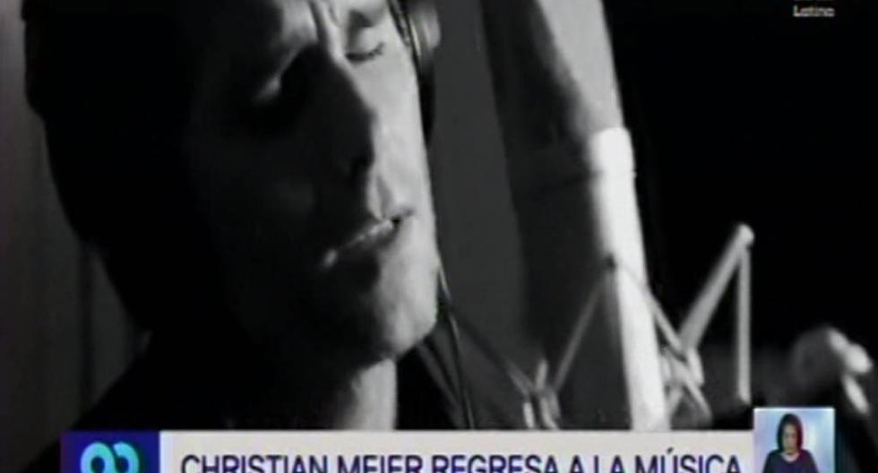 Christian Meier vuelve a la música tras 14 años. (Imagen: Latina )