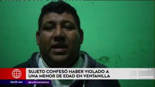 Ventanilla: detienen a taxista acusado violar a menor de 13 años | VIDEO
