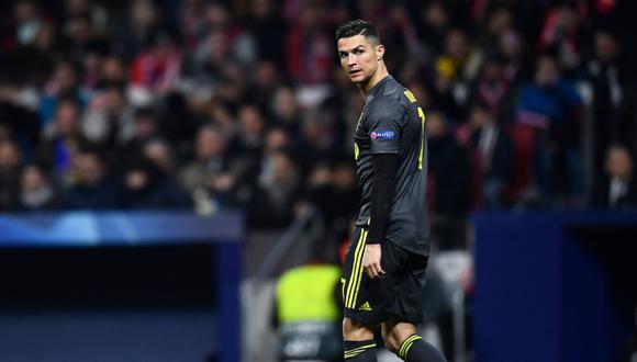 Cristiano Ronaldo soportó las provocaciones de los hinchas del Atlético de Madrid. (Foto: AFP)