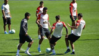 Perú vs. Uruguay: las postales del segundo entrenamiento de la Blanquirroja en Montevideo | FOTOS