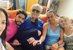 Kate del Castillo viajó a México para visitar a su padre Eric tras su salida del hospital