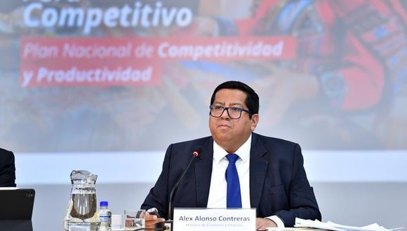Ministro de Economía, Alex Contreras. (Foto: MEF)