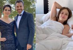 Alessandra Rosaldo copia la foto de JLo en la cama y así reacciona Eugenio Derbez 