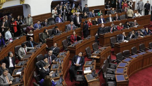 El pleno del Congreso aprobó la cuestión de confianza con 77 votos a favor, 44 en contra y 3 abstenciones. Foto: Anthony Niño De Guzmán / GEC