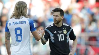 Argentina vs. Islandia: Messi brindó esperanzador mensaje tras empatar en el debut de Rusia 2018