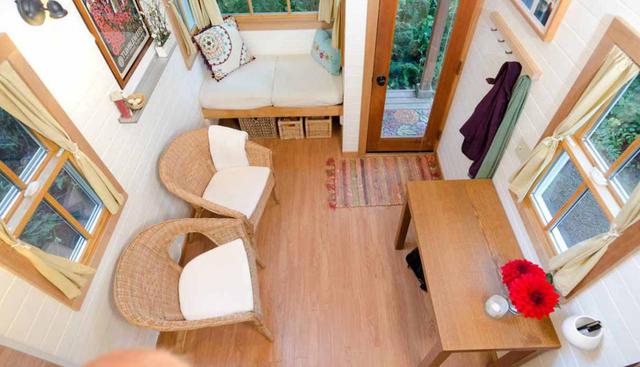 La casa fue construida por Brittany Yunker, quien tardó cinco meses en darle todos los acabados. Actualmente se encuentra disponible en Airbnb. (Foto: Airbnb)
