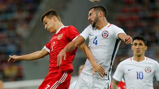 Chile y Rusia empataron 1-1 en Moscú en amistoso pensando en Confederaciones