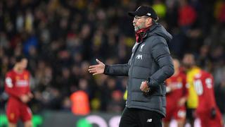 Klopp, aliviado por la derrota de Liverpool ante Watford: “Ahora podremos jugar liberados, sin la presión de los récords”