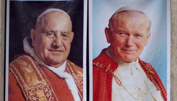 VIDEO: La canonización de Juan XXIII y Juan Pablo II
