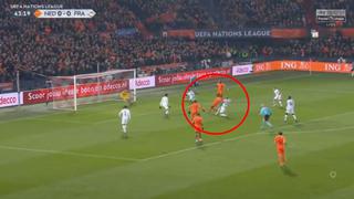 Francia vs. Holanda: galos fueron sorprendidos con este gol de Wijnaldum para el 1-0 | VIDEO