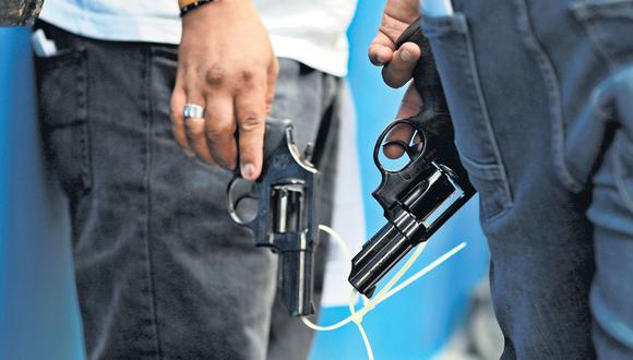Sucamec cancelará las licencias vencidas para portar armas de fuego