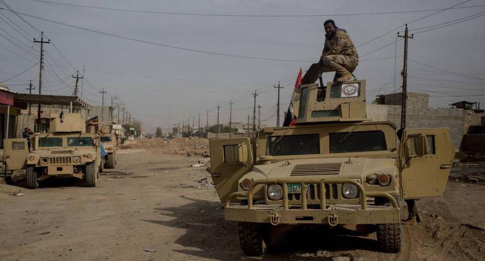 Soldado iraqu&iacute; en la batalla de Mosul contra ISIS. (Foto: Getty Images)