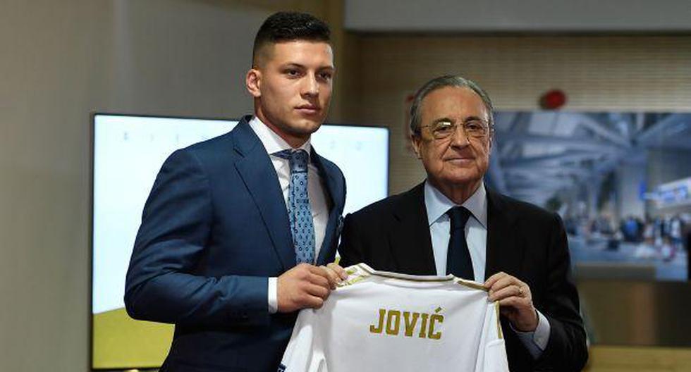 Luka Jovic será jugador del Real Madrid hasta el 30 de junio de 2025. (Foto: AFP)