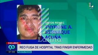 Reo salió caminando de hospital luego de fingir estar enfermo [VIDEO]