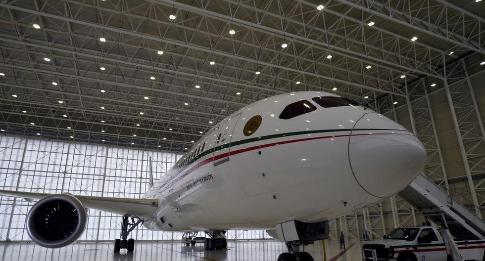 El avión presidencial de México. (ALFREDO ESTRELLA / AFP).