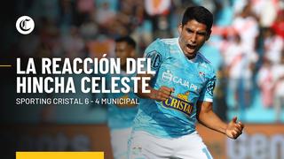 Lluvia de goles en el Gallardo: la reacción de los hinchas de Sporting Cristal tras la victoria ante Municipal