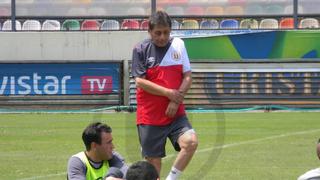 Roberto Chale en Universitario: así fue su primer entrenamiento