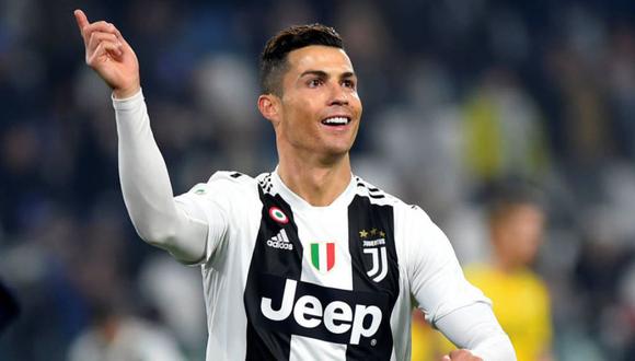 En la Juventus esperan contar con Cristiano Ronaldo para el partido de ida de cuartos de final de Champions League ante el Ajax (Foto: AFP)