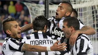 Juventus goleó 3-0 a Fiorentina y avanzó a final de Copa Italia