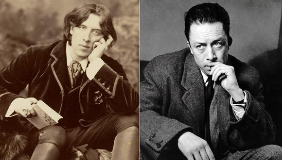 Oscar Wilde y Albert Camus.