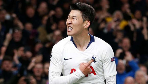 Son Heung-min juega en el Tottenham desde la temporada 2015. (Foto: AFP)