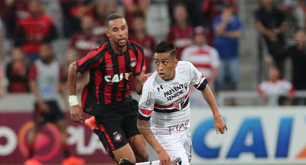 Christian Cueva sigue demostrando que es un jugador de suma importancia en el Sao Paulo. (Foto: Gazeta Press)