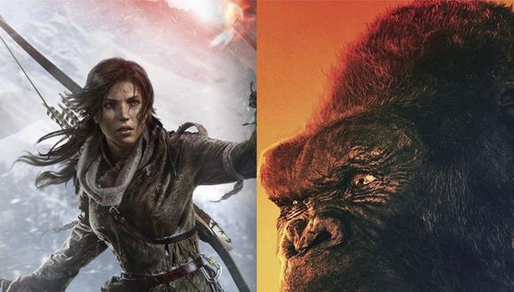 “Tomb Raider” y “Kong: La isla Calavera” tendrán sus versiones animadas. (Foto: Twitter)