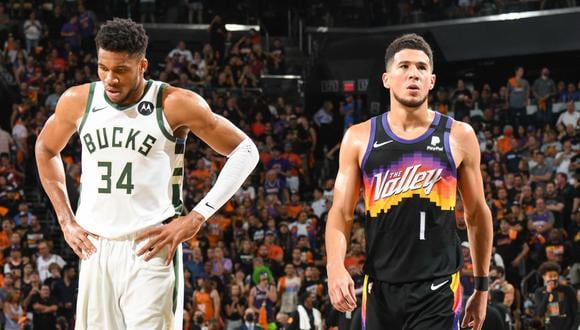 Suns enfrentó a Bucks en el Game 5 de las NBA Finals