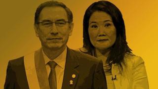 Derecha o izquierda: ¿Dónde son ubicados Martín Vizcarra y Keiko Fujimori?