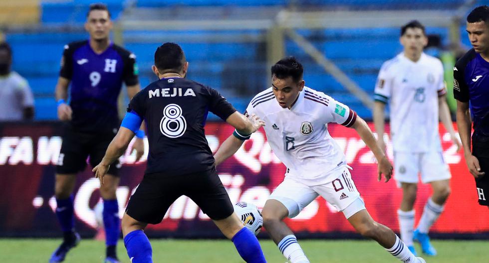 Concacaf Mexico beat Honduras by the minimum margin for the qualifying round |  Game-total