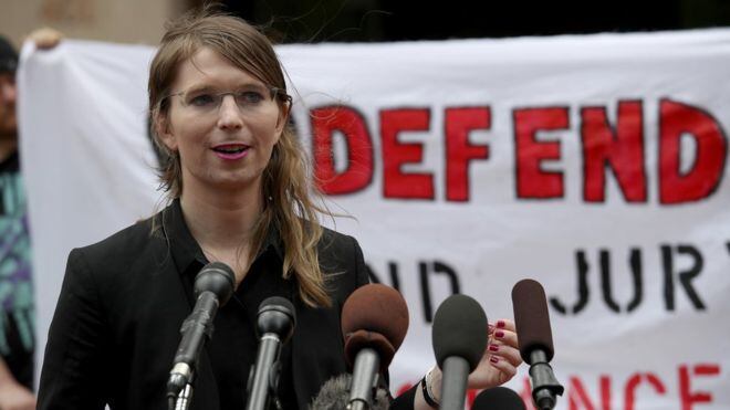 Chelsea Manning was convicted in 2013 of espionage for leaking classified military documents, among other charges.  (Photo: AP)