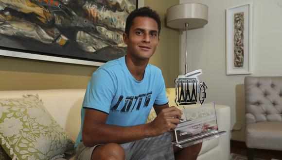 Juan Pablo Varillas, actual mejor raqueta peruana, ganó los Challenger de Campinas y Santo Domingo. Ahora va por el Challenger de Lima, que inicia este lunes. (Foto: Rolly Reyna / El Comercio)