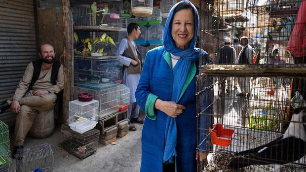 Lyse Doucet, a journalist for the BBC, tours some of the most popular places in Kabul.  (PAULA BRONSTEIN)